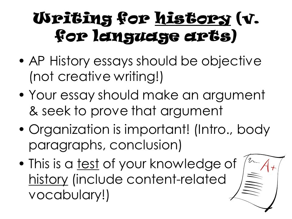 Hw0222 writing history essays for sale
